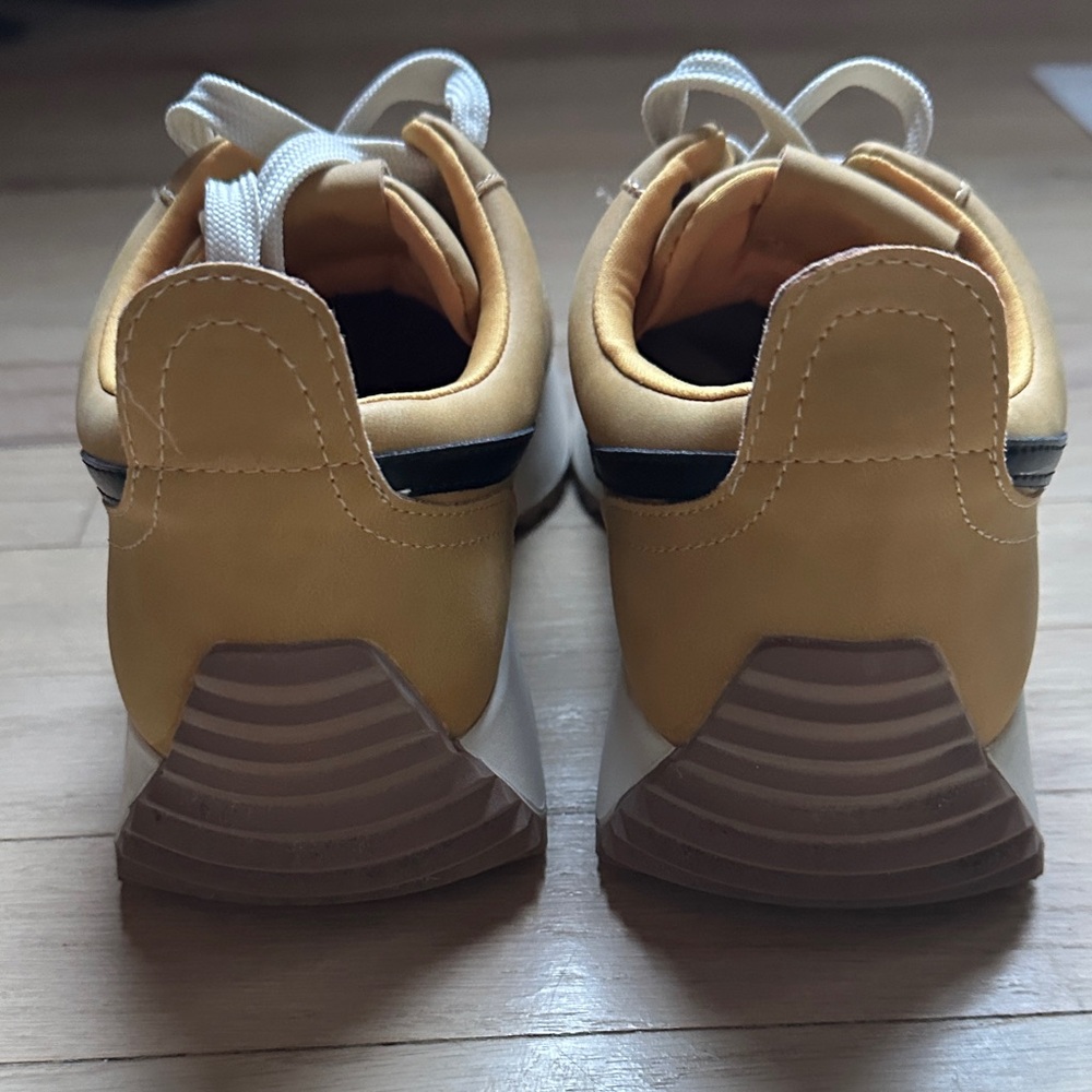 Dolce Vita Yellow and Black Athletic Shoes - Picture 4 of 5